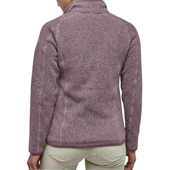 Patagonia Hazy Purple Quarter Zip Pullover Better Sweater - Picture 2 of 12